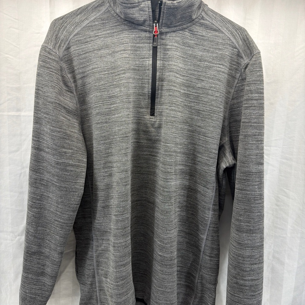 Avalanche Men's Charcoal Zip-Up Sweater‎